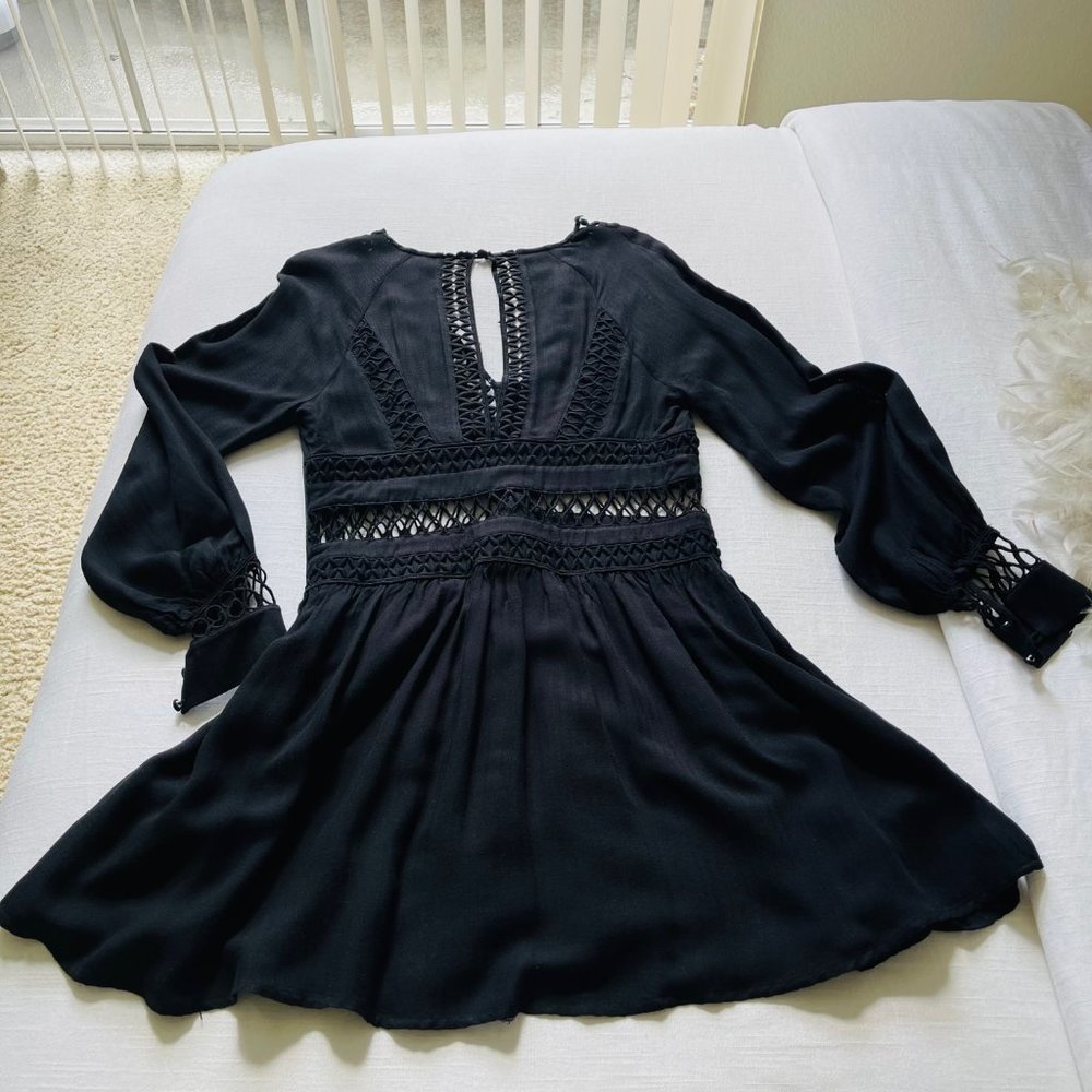 FREE PEOPLE BLACK DRESS SIZE 4